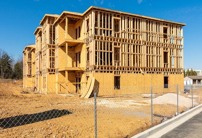 construction site fencing offers protection and privacy in Charlestown MA